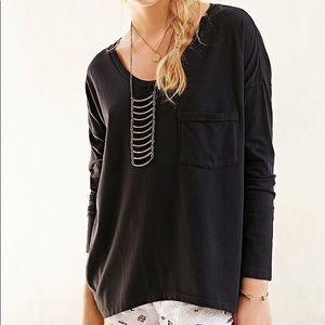 Skagorn pocket pullover crew neck sweatshirt